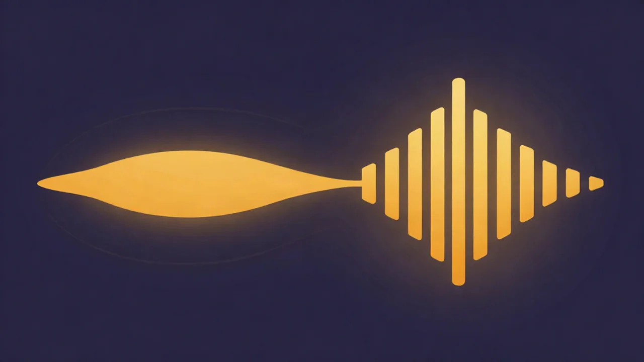 Flat illustration comparing lossy vs lossless audio: one sound wave preserved intact and one with slices permanently removed, showing what each format family does to the audio