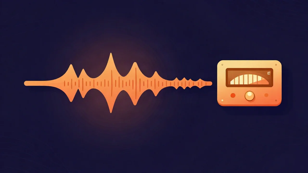 Audio mastering console showing EQ curve, multiband compression, and LUFS loudness meters over a stereo waveform